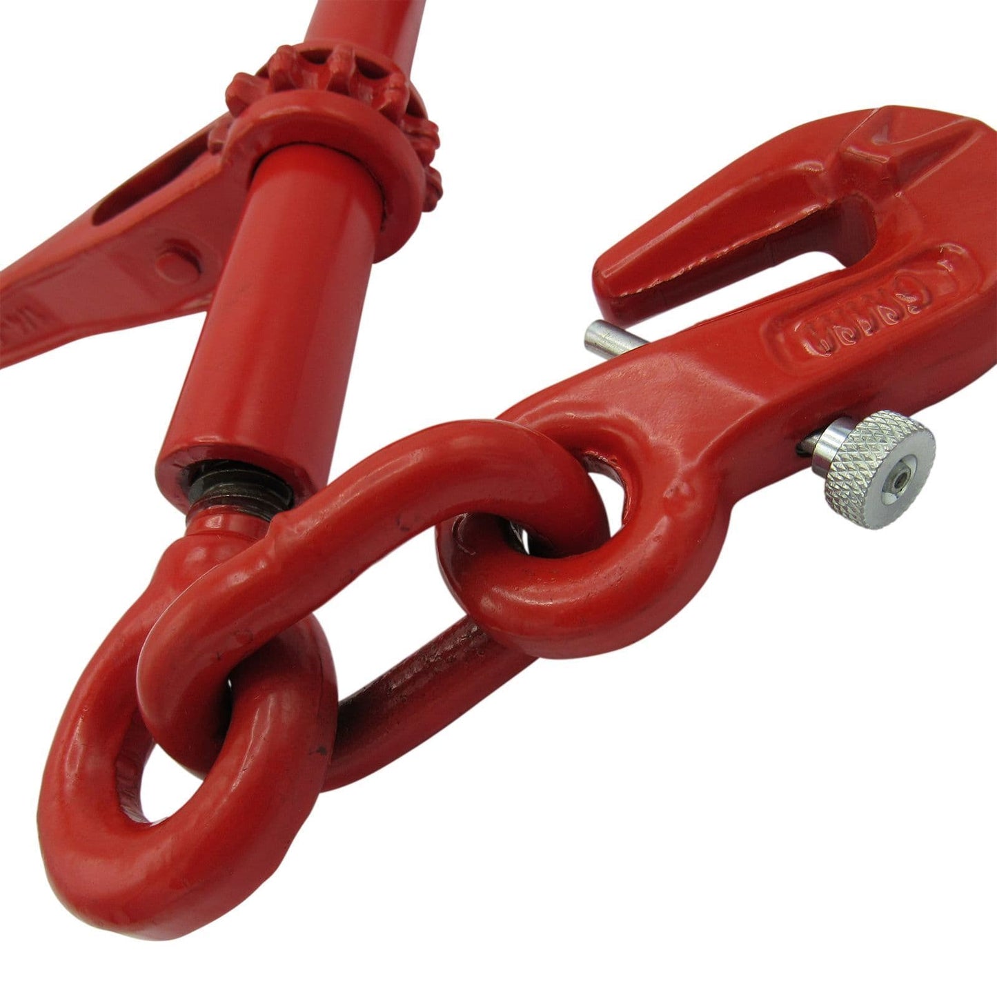 RLB08SC - 8MM Ratchet Loadbinder With Safety Grab Hooks