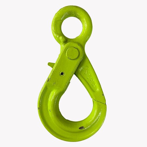 Grade 100 Eye Type Self Locking Hook with Grip Latch