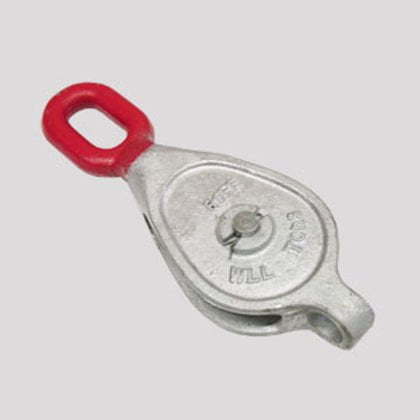 Red Head GMI Block c/w Single Sheave with a Swivel Eye