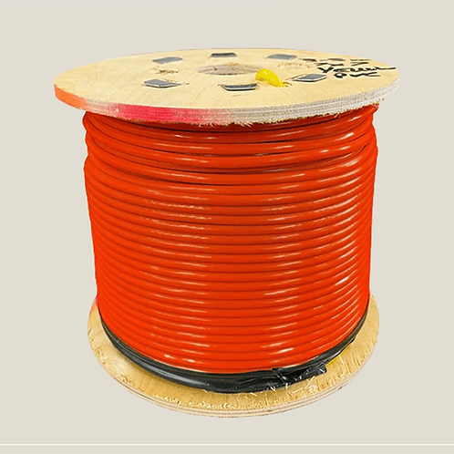 Red PVC Coated Wire Rope WSC 7x7 WSC GWRRPVC77