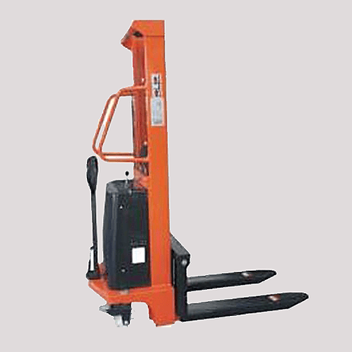 Semi Electrical Manual Hand Stacker Truck
