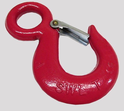 Large Eye Hook with Safety Hook