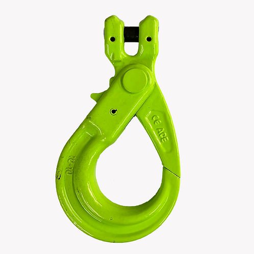 Grade 100 Clevis Self Locking Hook with Grip Latch