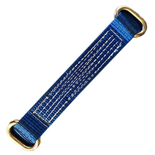 Vehicle Recovery Alloy Wheel Straps 12" - Set of 2 or 4 (Oval Links Car Securing Tie Down)