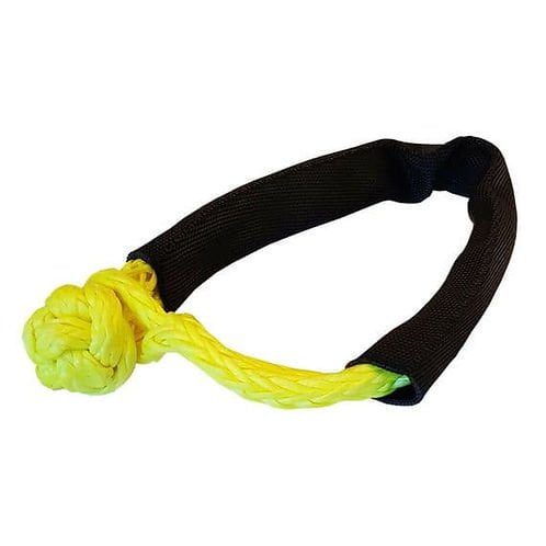 Soft Rope Shackle With Protective Sleeve Yellow