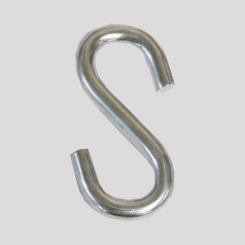 "S" Hook (Zinc Plated)