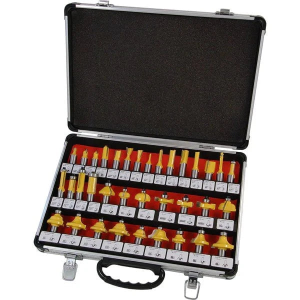 CT0550 - 35pc 1/2 Shank Router Bit Set