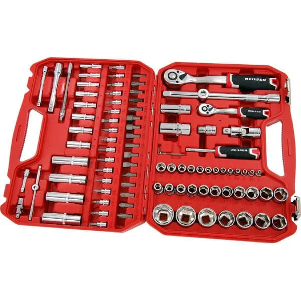 CT0697 - 94pc 1/4 and 1/2in Dr Socket Set