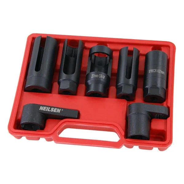 CT1770 - 7pc 3/8 & 1/2in.Dr Oxygen Sensor Socket Set