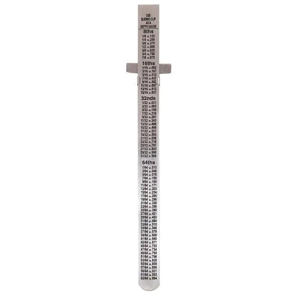 CT4319 - 6in Rule With Pocket Clip