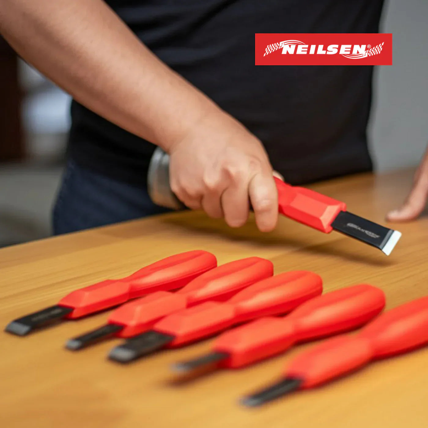 CT6218 - 2pc Carbide Scraper Set With Tungsten Carbide Tips