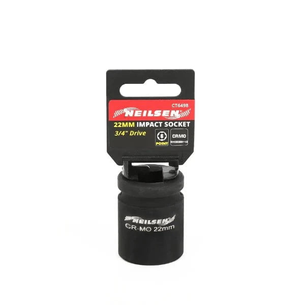 CT6498 - Impact Socket -22MM 3/4 Inch Drive