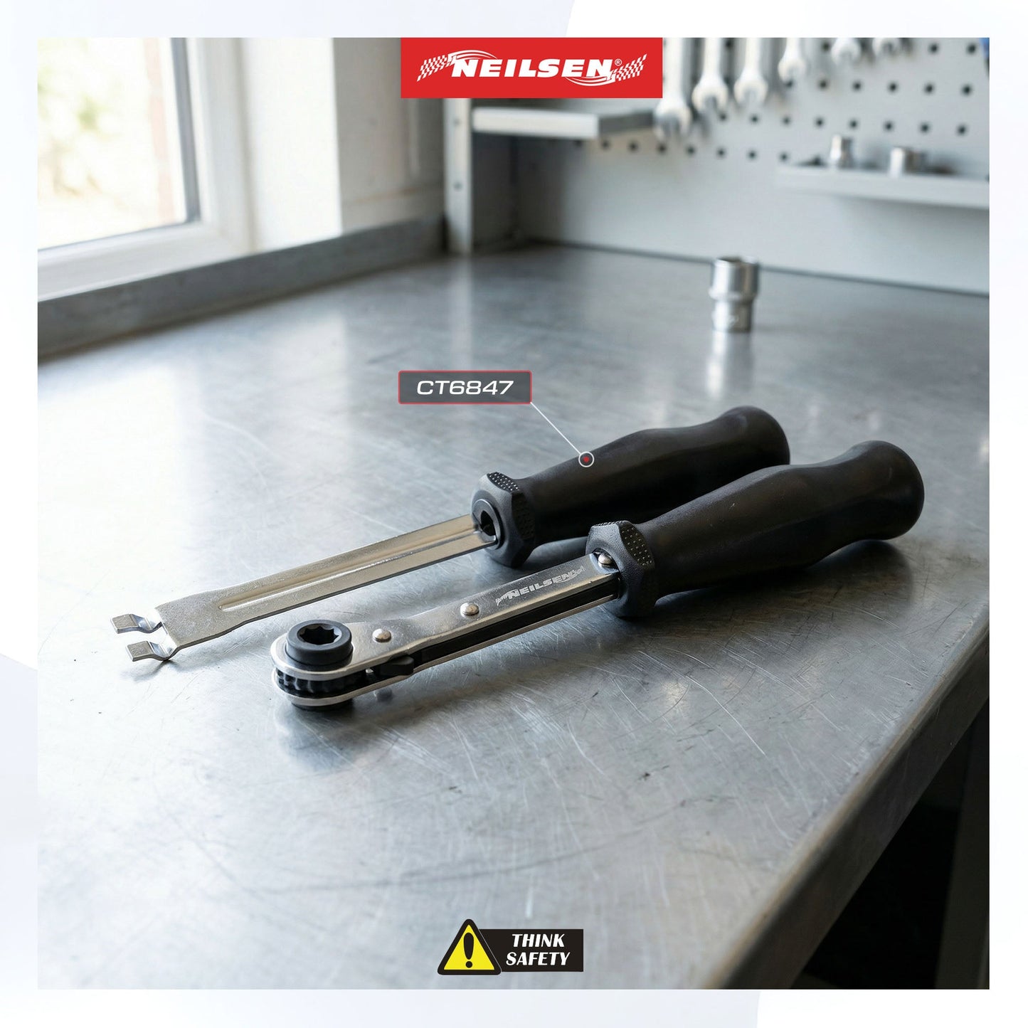 CT6847 - Truck Air Brake Adjusting Wrench Set