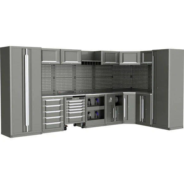 CT6946 - 47pc Workshop Storage System With Stainless Worktop
