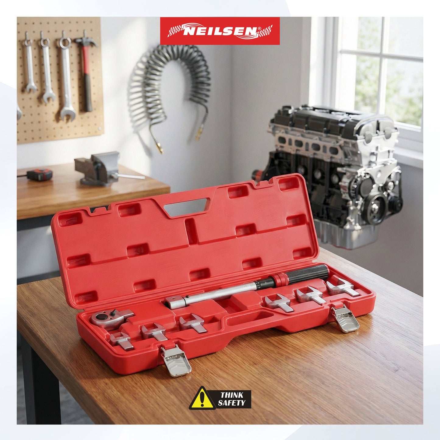 CT7146 - 8pc 3/8 Drive Interchangeable Torque Wrench Set