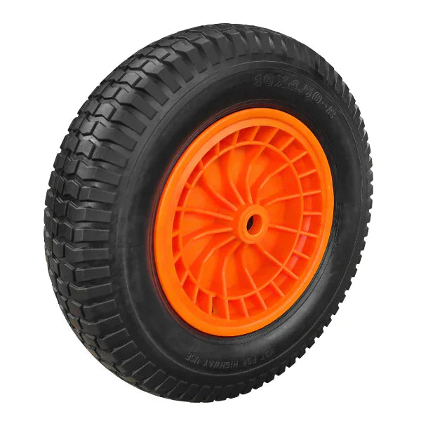 CT7169 - Heavy Duty Wheel Barrow - 200kg Load - Includes 1pc Solid Wheel + 1pc Pneumatic Wheel