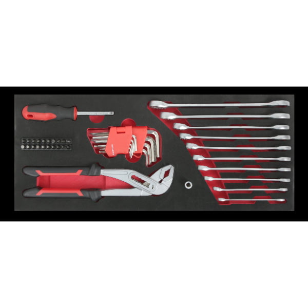 CT7265 - Metal Toolbox With 86pc Tool Assortment