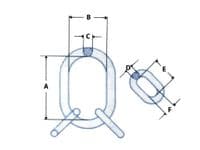 G10QML06 - Quad Master Link Chain Assembly - My Store