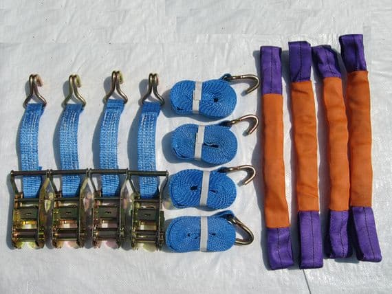 RLPACK50B - Recovery Ratchet Sets 50MM 4M 5T X4