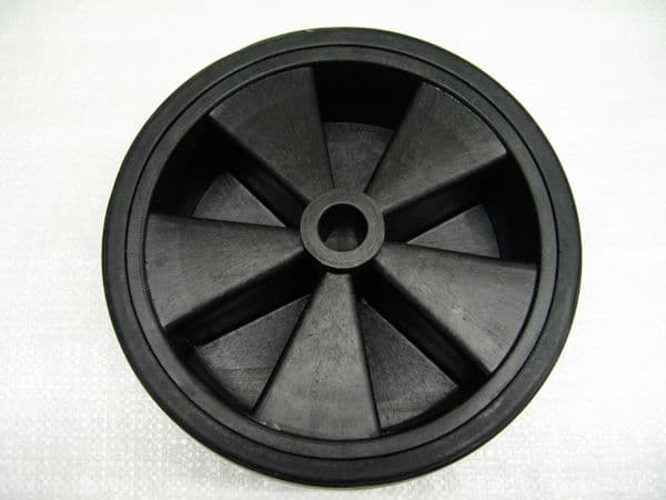 JOCKV - 220MM X 70MM SPARE RUBBER WHEEL-PLASTIC RIM