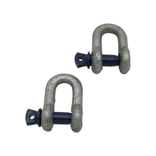 USSPD0.75 - 0.75 Ton Dee Shackles with Screw Pin x2 -