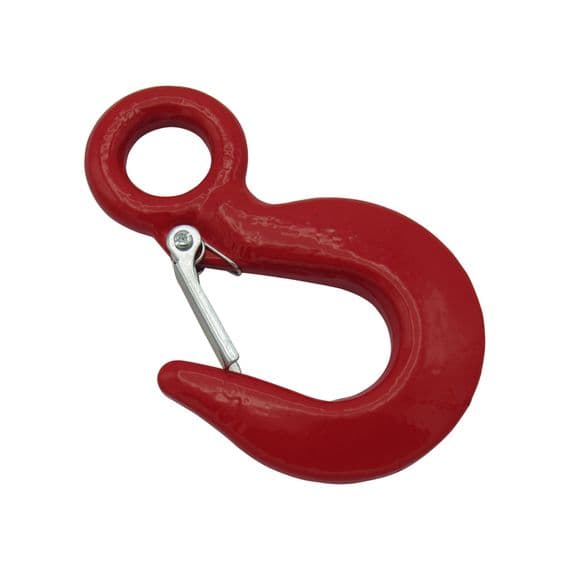 ASEH1.5 - 1.5 Ton Large Eye Hook With Safety Catch - My Store