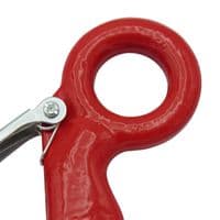 ASEH1.5 - 1.5 Ton Large Eye Hook With Safety Catch - My Store