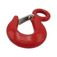 ASEH1.5 - 1.5 Ton Large Eye Hook With Safety Catch - My Store