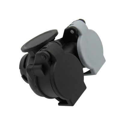 ZZWLTA - 13 Pin Euro To 7 Pin Twin Adaptor - Caravan 12N 12S Accessories Plug Electric Vehicle