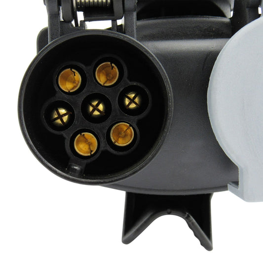 ZZWLTA - 13 Pin Euro To 7 Pin Twin Adaptor - Caravan 12N 12S Accessories Plug Electric Vehicle
