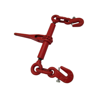 RLB08SC - 8MM Ratchet Loadbinder With Safety Grab Hooks