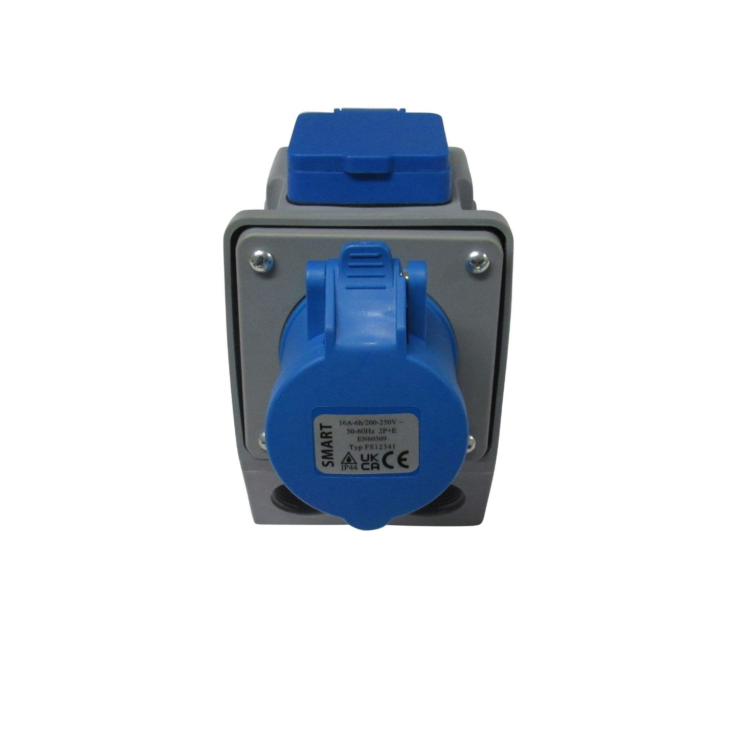 ZZNZCSBS - 16A Wall Socket 3 Pin with integrated 13A Socket (240V IP44 Electric Outlet Indoor Outdoor)