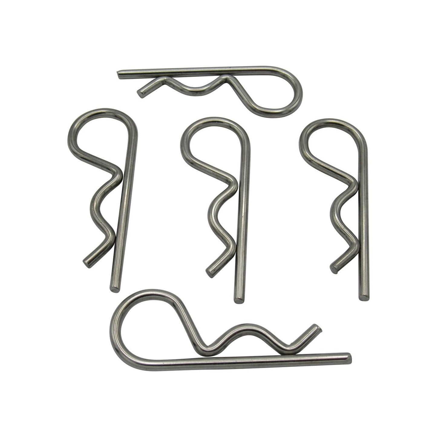 RC02/5 - 2MM Stainless Steel R Clips x5