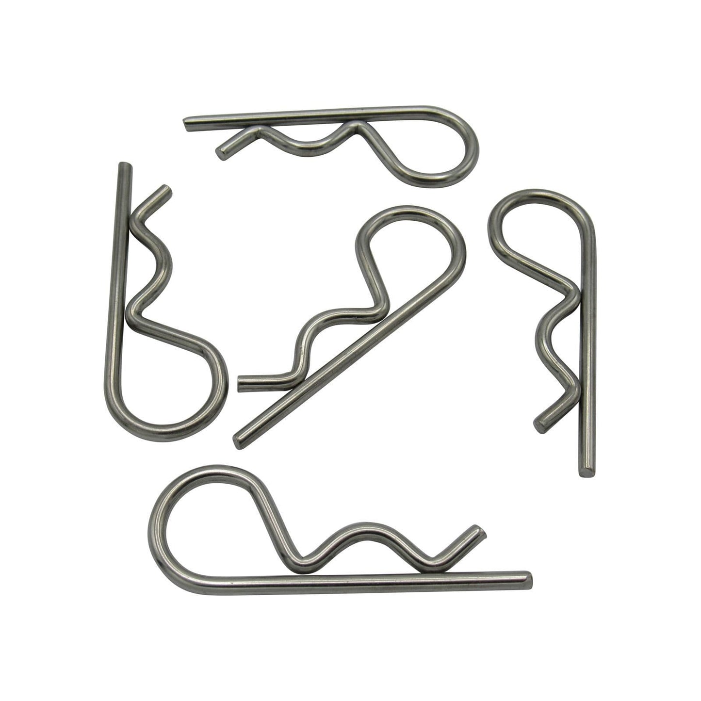 RC02/5 - 2MM Stainless Steel R Clips x5