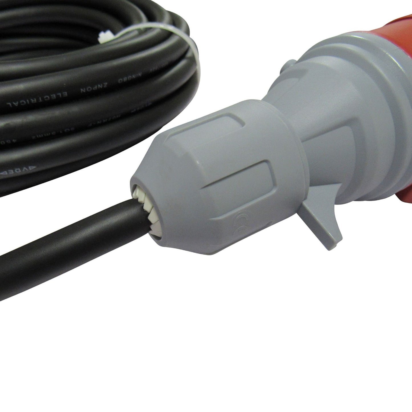 ZZNZ5PHUL10 - 3 Phase Extension Lead 10M (450V 5 Pin Hook Up Cable 16A Heavy Duty Extension)