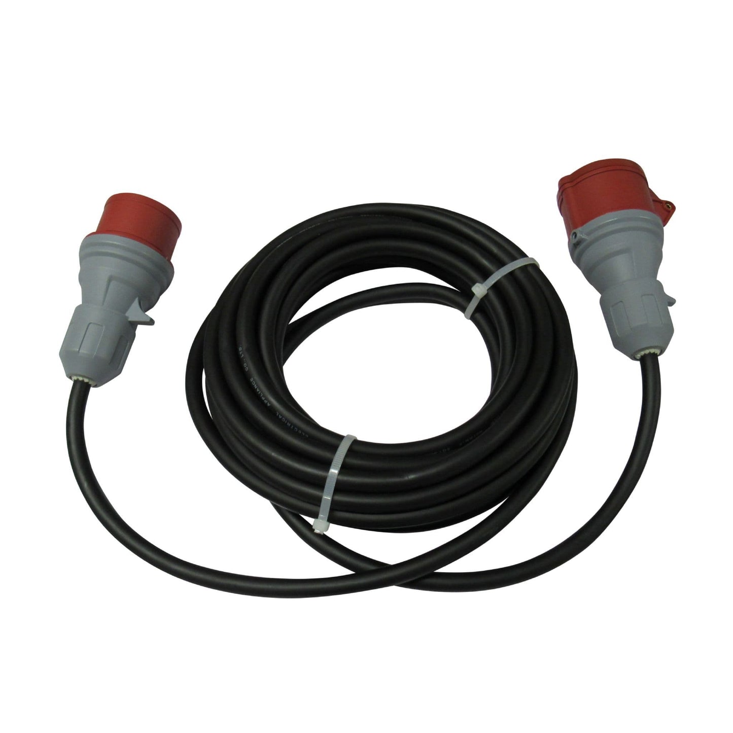 ZZNZ5PHUL10 - 3 Phase Extension Lead 10M (450V 5 Pin Hook Up Cable 16A Heavy Duty Extension)