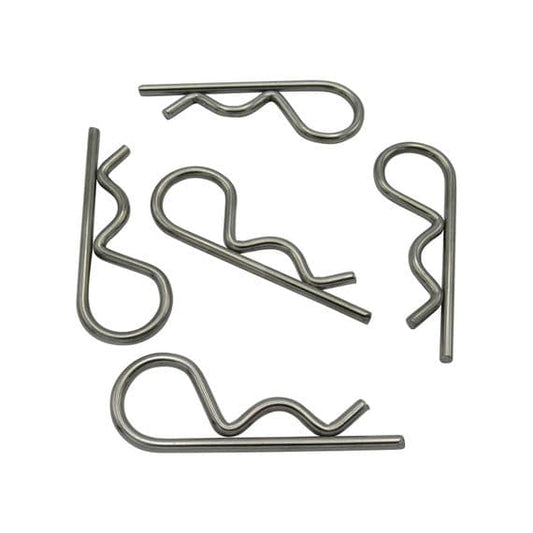 SSRC05 - 5MM Stainless Steel R Clips x5