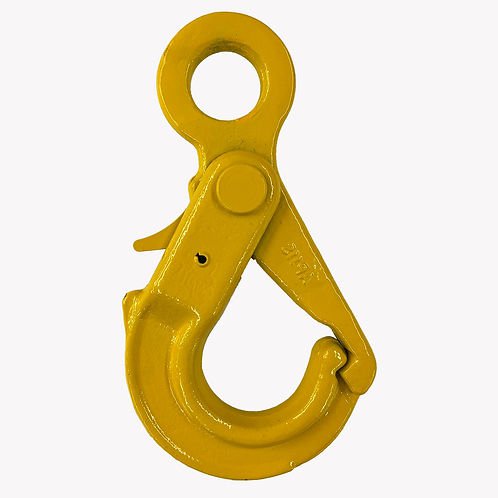 Grade 80 Eye Type Self Locking Hook with Grip Latch