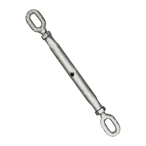 Rigging Screw with Locknuts Galv (Eye & Eye)