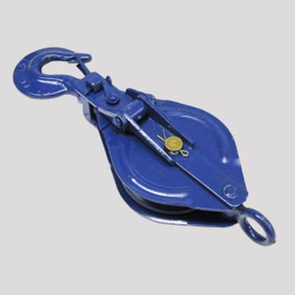 Snatch Block With Bushed Sheave Swivel Hook Type