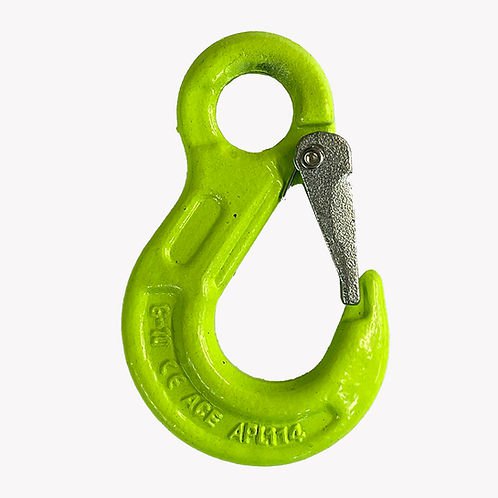 Grade 100 Eye Sling Hook with Safety Catch