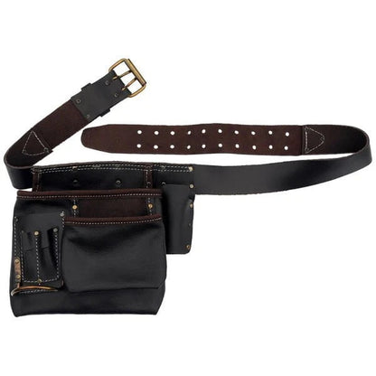 CT0081 - 6 Pocket Oil Tanned Leather Tool Belt
