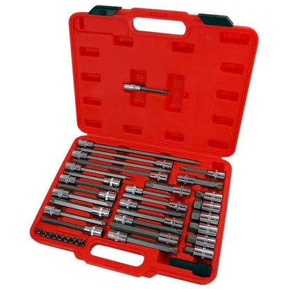 CT0125 - 38pc Hex, Ribe, Spline & Star Bit Set