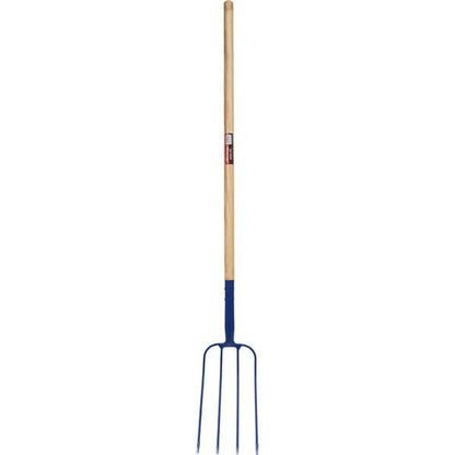 CT0435 - Manure Fork With Ash Wood Long Handle