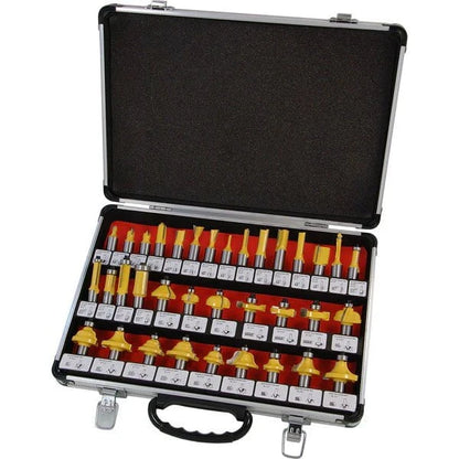 CT0550 - 35pc 1/2 Shank Router Bit Set