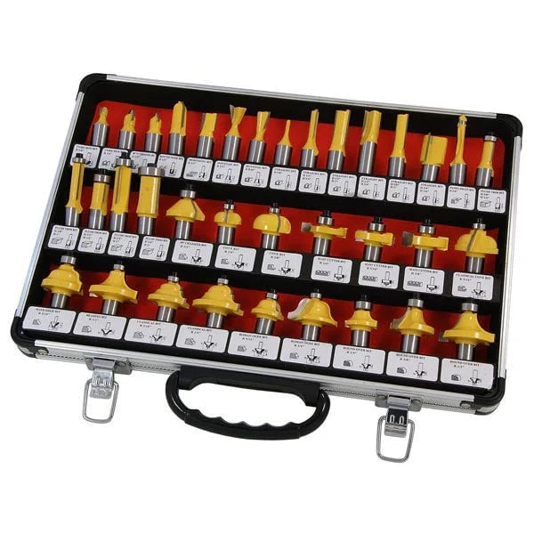 CT0550 - 35pc 1/2 Shank Router Bit Set