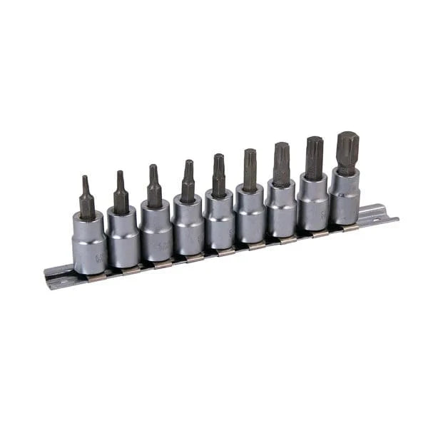 CT0733 - 9pc 3/8in DR Star Bit Set