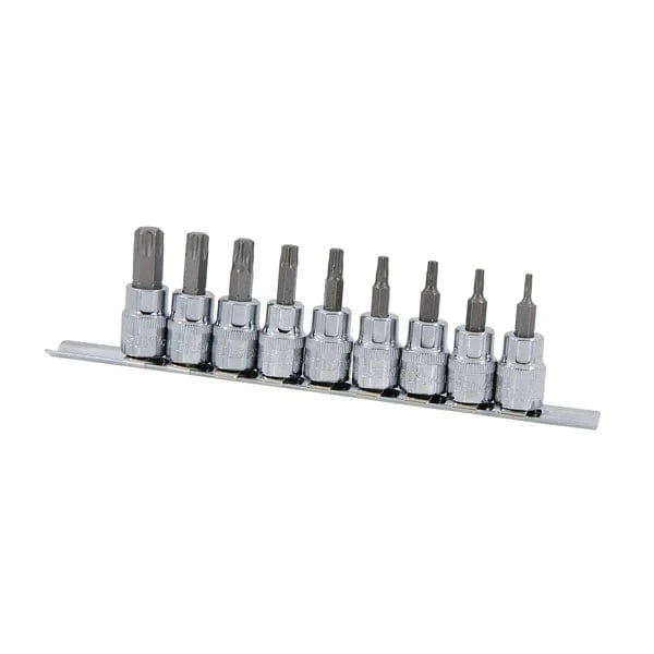 CT0733 - 9pc 3/8in DR Star Bit Set