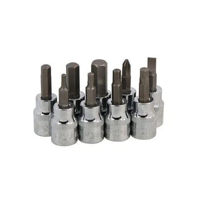 CT0734 - 9pc 3/8in DR Hex Bit Set