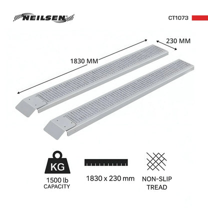 CT1073 - 2 Steel Loading Ramps